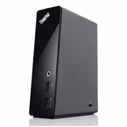 Lenovo 40AA0045EU station d'accueil Avec fil USB 3.2 Gen 1 (3.1 Gen 1) Type-A Noir - Vue supplémentaire 3